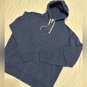Mens new polo hoodie size xl
